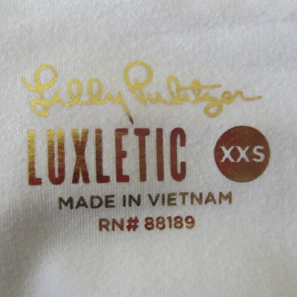 NWT LILLY PULITZER Women's Letitia Bra Tank UPF 5 XXS Blue Peri Removable Pads - Picture 9 of 11